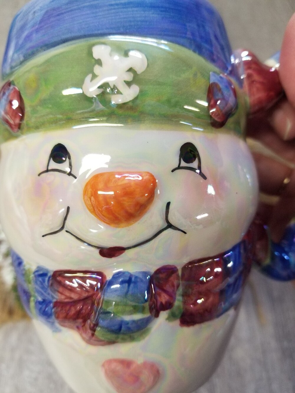 Irredecent Snowman Mug - Picture 7 of 7